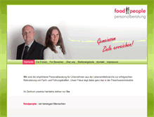 Tablet Screenshot of foodpeople.de